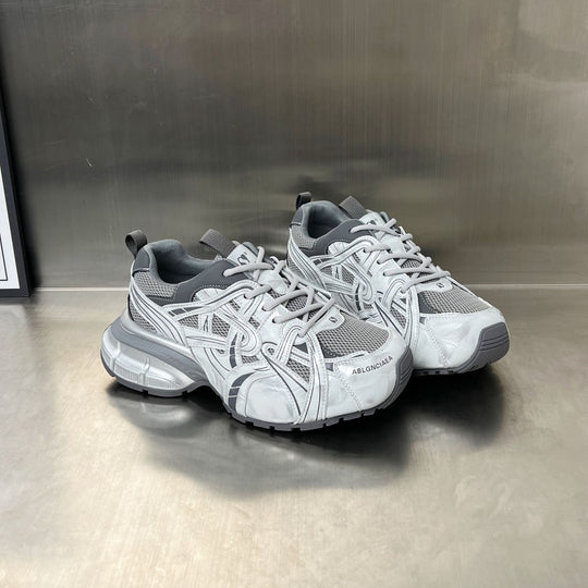 Damen Sportliche Sneakers mit atmungsaktivem Mesh-Obermaterial und innovativem Dämpfungssystem R&B