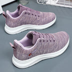 Damen Leichte Fitness Sneakers mit atmungsaktivem Mesh-Obermaterial R&B