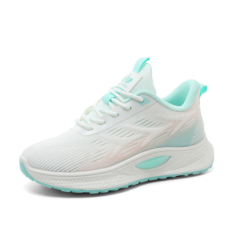 Damen Sportliche Lauf-Sneaker mit atmungsaktivem Mesh-Obermaterial und dämpfender Laufsohle R&B