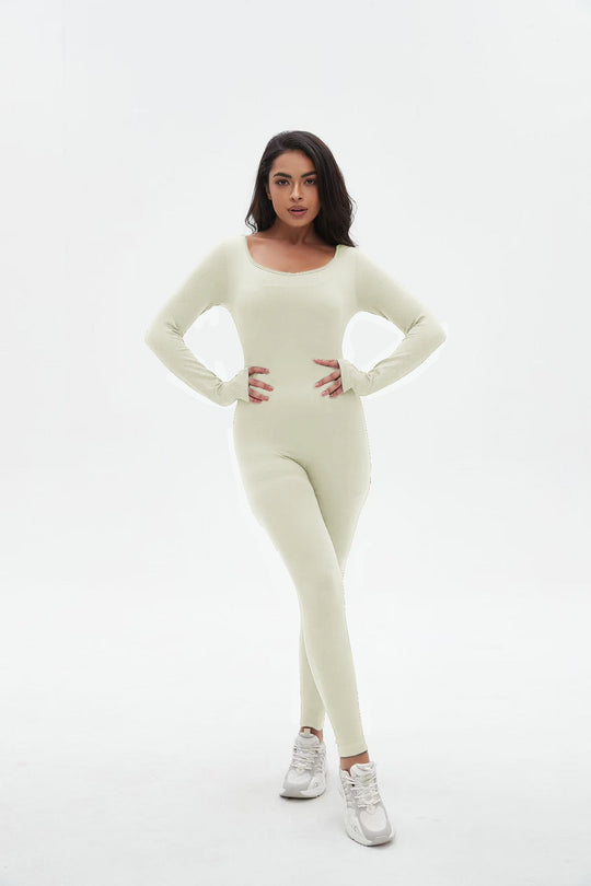 Damen Figurumspielender Jumpsuit R&B
