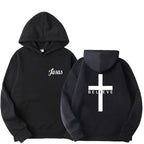 Damen Kapuzenpullover mit motivierendem Glaubensdesign und bequemer Passform