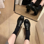Damen Elegante Lederschuhe R&B