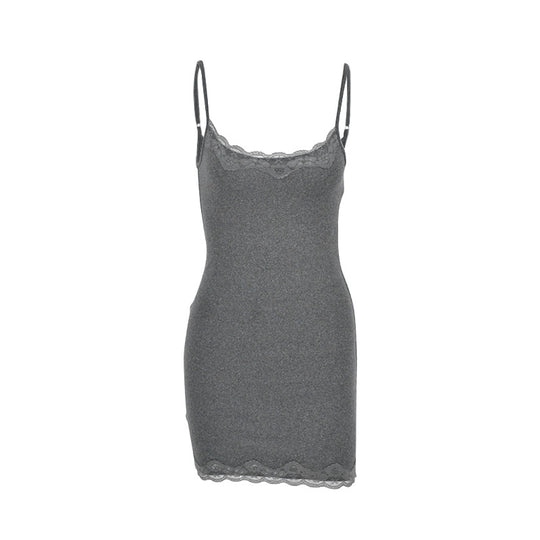 Damen Spitzen Unterkleid R&B