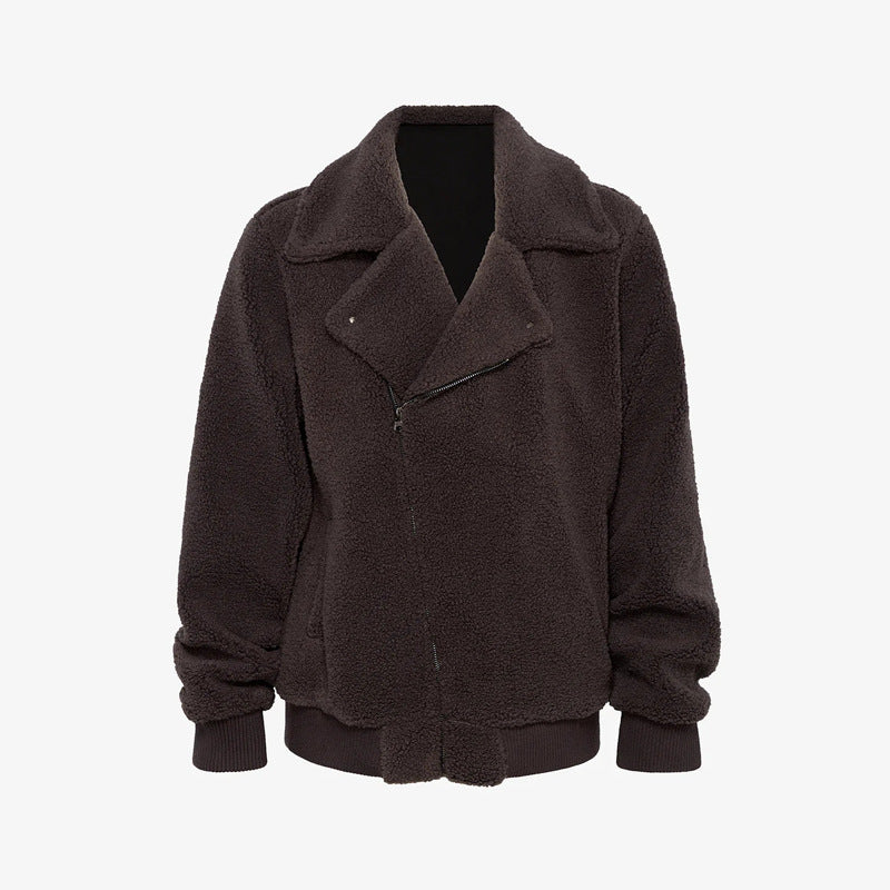 Herren weiche Teddyjacke R&B