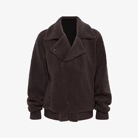 Herren weiche Teddyjacke R&B