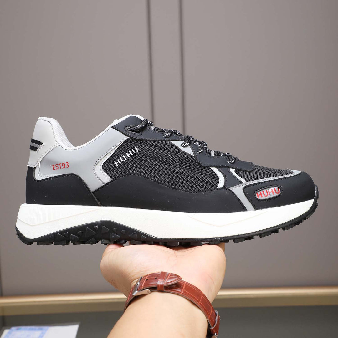 Damen Sportive Lauf-Sneaker mit rutschfester Sohle und atmungsaktiver Oberflächenstruktur R&B