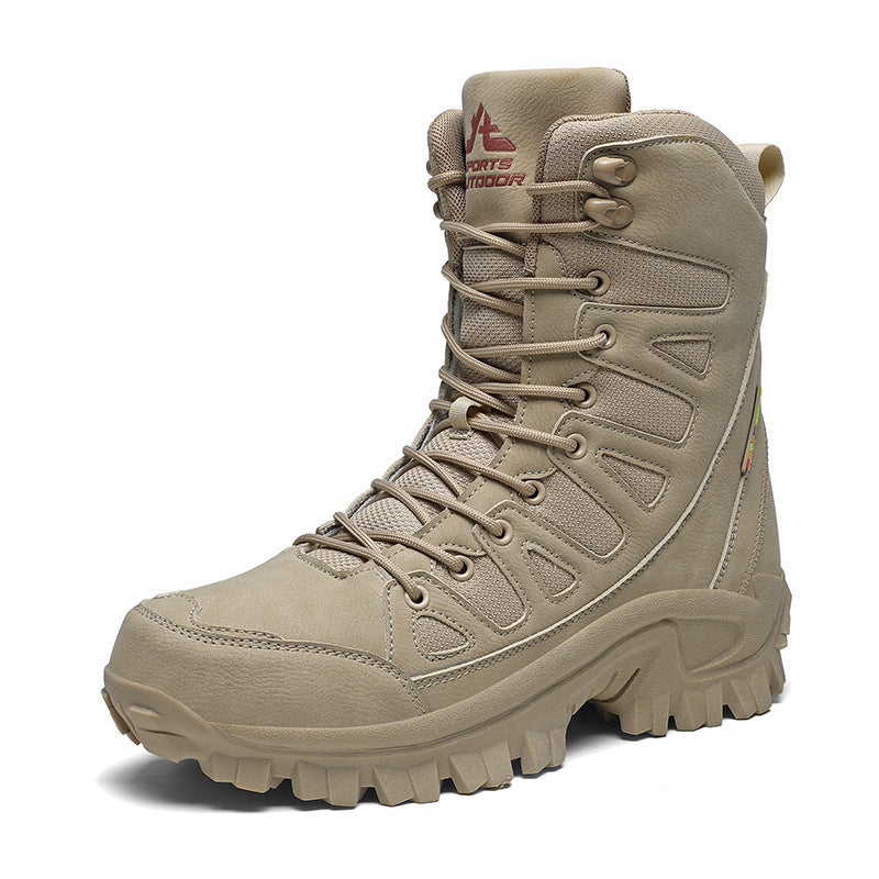 Damen Robuste Outdoor-Wanderstiefel mit rutschfester Sohle und isolierendem Innenfutter