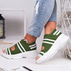 Damen modische Sport-Sandalen mit atmungsaktivem Obermaterial und rutschfester Sohle R&B