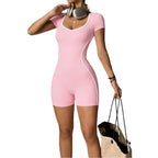 Damen Sportanzug mit figurbetonendem Schnitt und atmungsaktivem Material R&B