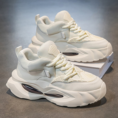 Damen Chunky Sneakers mit futuristischem Design und gepolsterter Laufsohle R&B