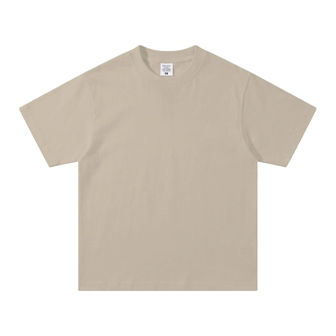 Damen Oversized T-Shirt aus hochwertiger Baumwolle mit praktischem Rundhalsausschnitt R&B