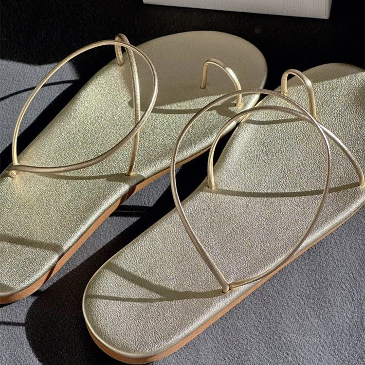 Damen Sandalen im eleganten Minimalistischen Design R&B