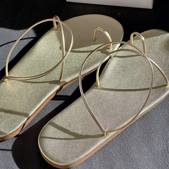 Damen Sandalen im eleganten Minimalistischen Design R&B
