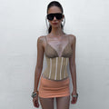 Damen Korsettbluse R&B