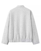 R&B | Gold Pailletten Stehkragenjacke