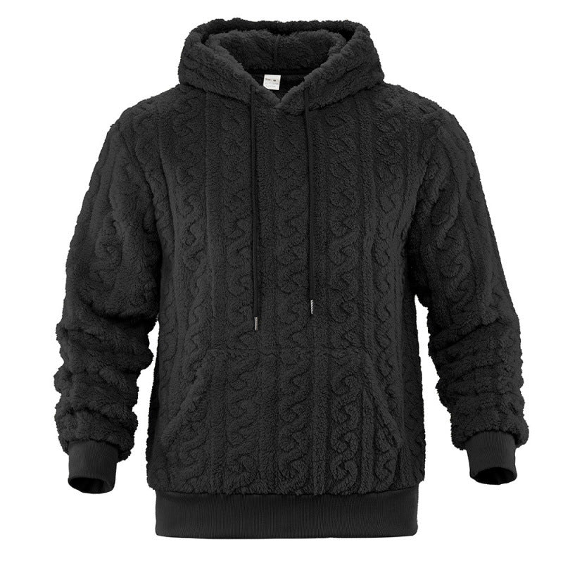 Damen Kuscheliger Fleece-Hoodie mit Strukturmuster R&B