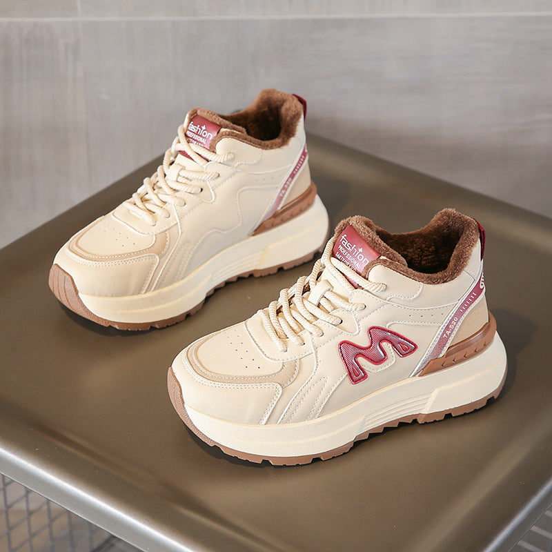 Damen Winterliche Sneaker mit kuscheligem Innenfutter und rutschfester Sohle R&B