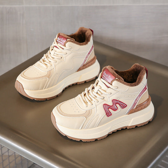 Damen Winterliche Sneaker mit kuscheligem Innenfutter und rutschfester Sohle R&B