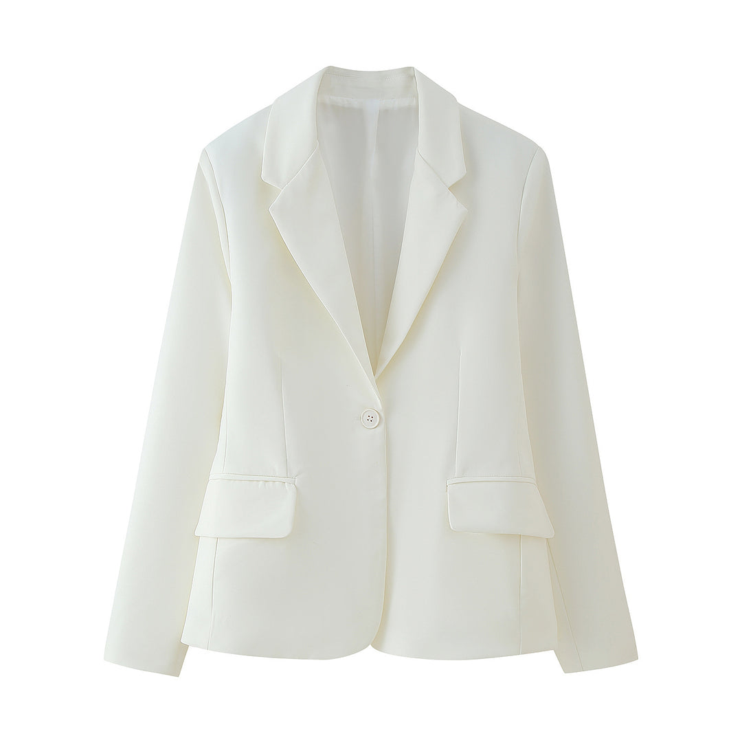 Damen elegante Blazerjacke mit taillierter Passform und modernen Details R&B