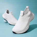 Damen atmungsaktive Slip-On Sneakers