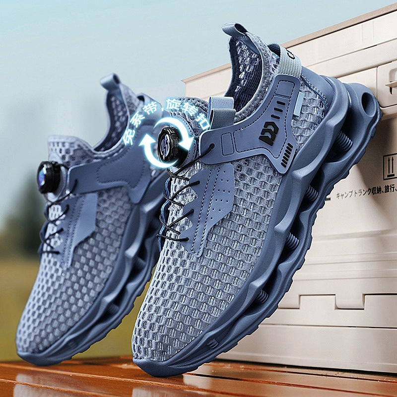 Damen atmungsaktive Laufschuhe mit innovativem Boa-Schnürsystem R&B