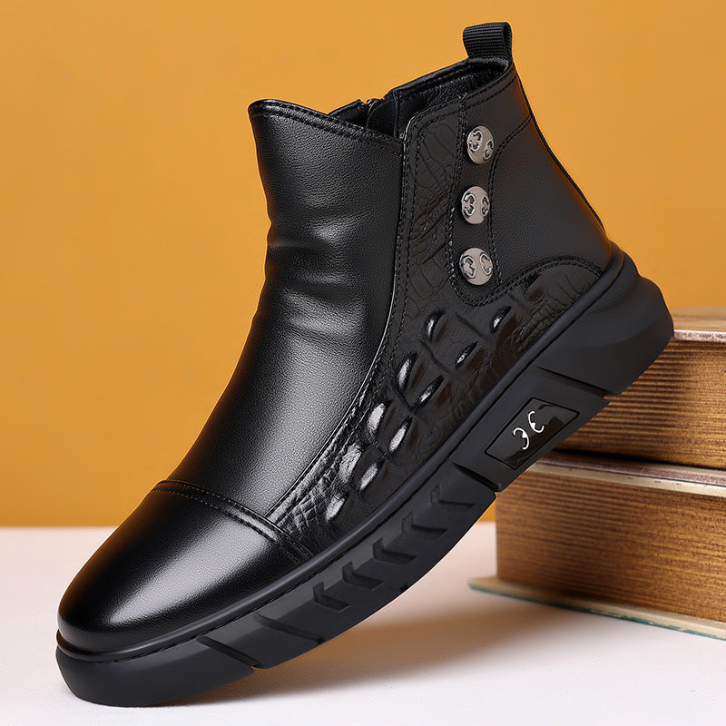 Damen Stiefeletten mit praktischem Reißverschluss und robustem Profil R&B