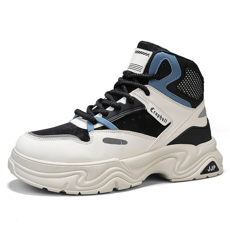 Damen Sportliche High-Top Sneakers mit dämpfender Sohle und atmungsaktivem Obermaterial R&B