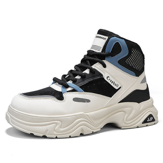 Damen Sportliche High-Top Sneakers mit dämpfender Sohle und atmungsaktivem Obermaterial R&B