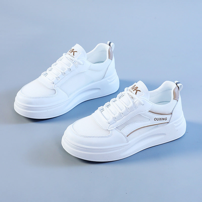 Damen modische Sneaker mit atmungsaktivem Obermaterial und dämpfender Sohle R&B