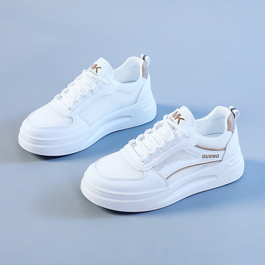 Damen modische Sneaker mit atmungsaktivem Obermaterial und dämpfender Sohle R&B