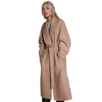Damen eleganter Duster-Mantel mit geräumigen Taschen und modernem Schnitt R&B