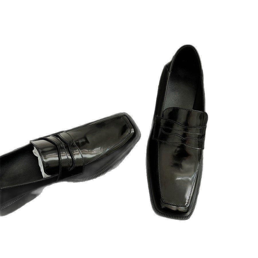 Damen elegante Loafers mit hochwertiger Lederoberfläche und modischem Design