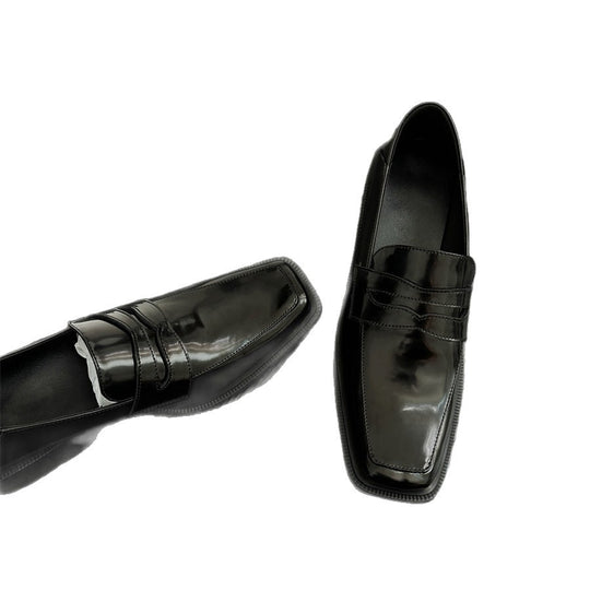 Damen elegante Loafers mit hochwertiger Lederoberfläche und modischem Design R&B