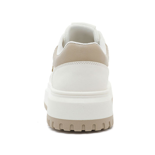 Damen Sportliche Sneakers mit hohem Plateau und atmungsaktivem Obermaterial R&B