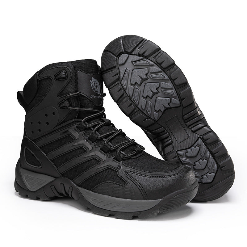 Herren Hochgeschnittene Multifunktionsstiefel mit rutschfester Sohle und atmungsaktivem Obermaterial R&B