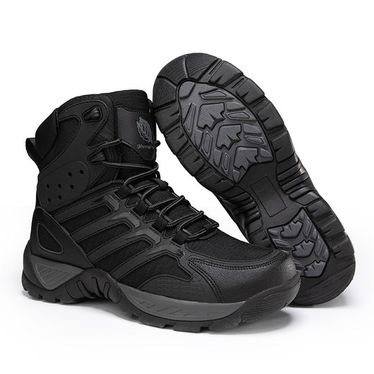 Herren Hochgeschnittene Multifunktionsstiefel mit rutschfester Sohle und atmungsaktivem Obermaterial R&B