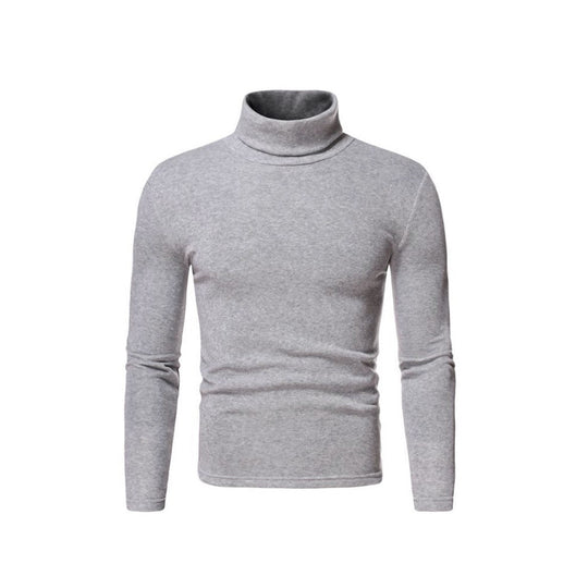 Herren Rollkragenpullover aus weichem Stretchmaterial R&B