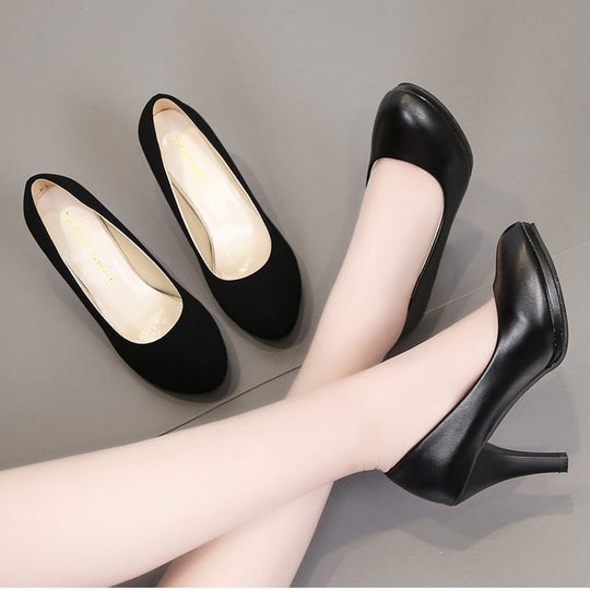 Damen elegante Pumps mit komfortablem Blockabsatz R&B 1782226294