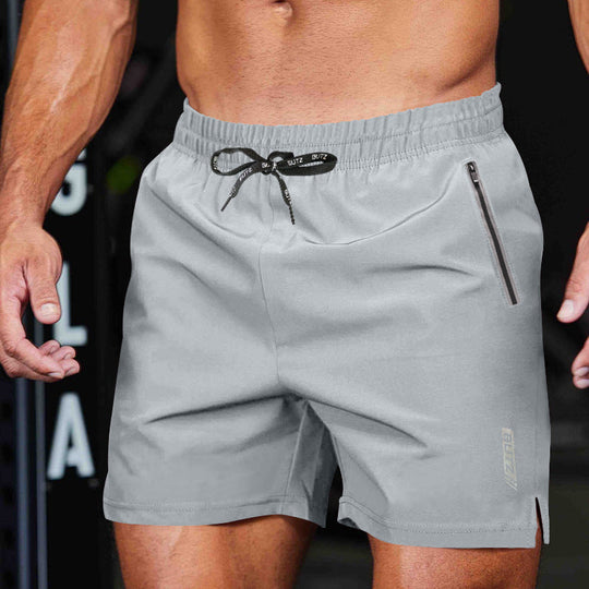R&B | Herren Sportliche Multifunktions-Shorts mit schnell trocknender Technologie und praktischen Reißverschlusstaschen