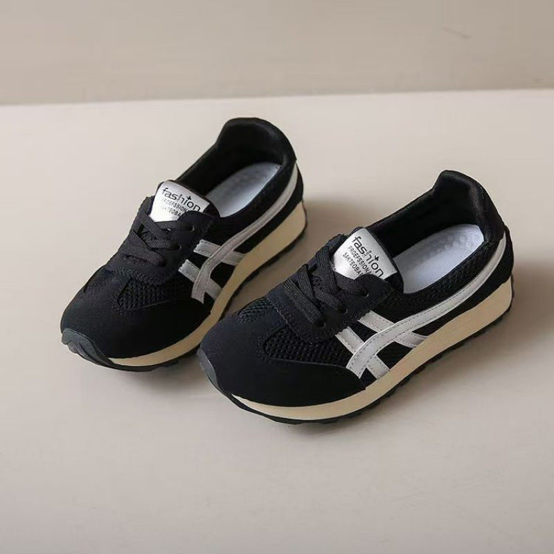 Damen Sportliche Sneakers im Retro-Stil mit atmungsaktivem Mesh-Obermaterial R&B