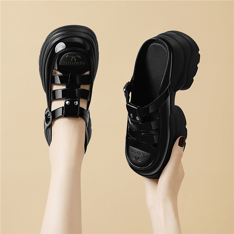 Damen Modische Clogs mit innovativem Dämpfungssystem und verstellbarem Riemen R&B