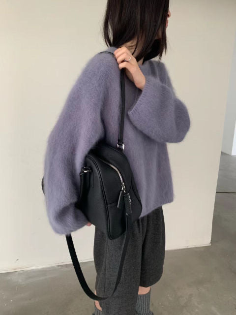 Damen kuscheliger Pullover mit Boxy-Schnitt R&B