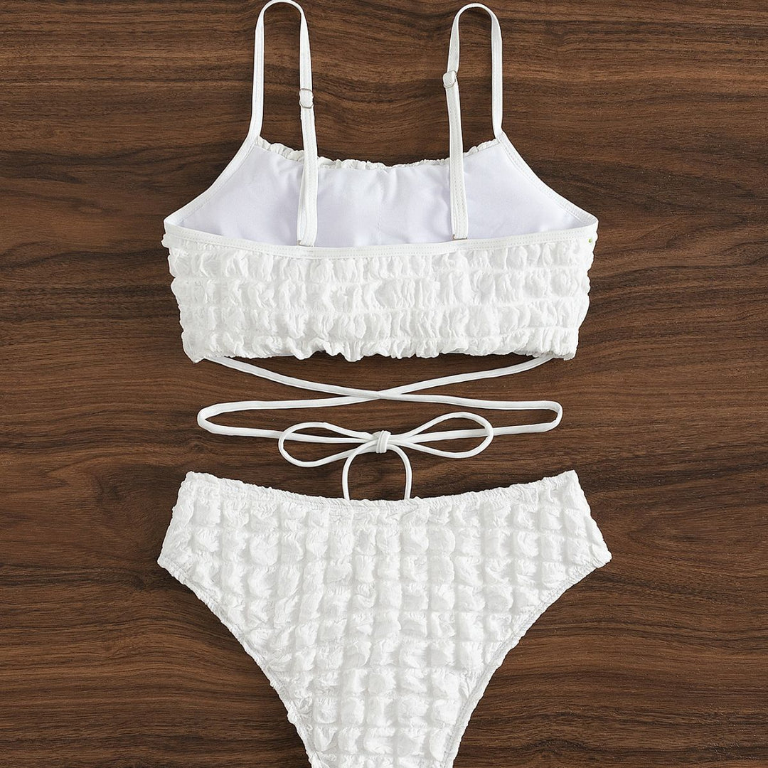Damen Rüschen Bikini-Set R&B