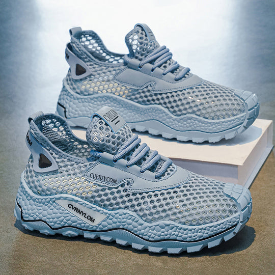 Damen Atmungsaktive Lauf-Sneaker mit rutschfester Sohle und flexibler Dämpfung R&B