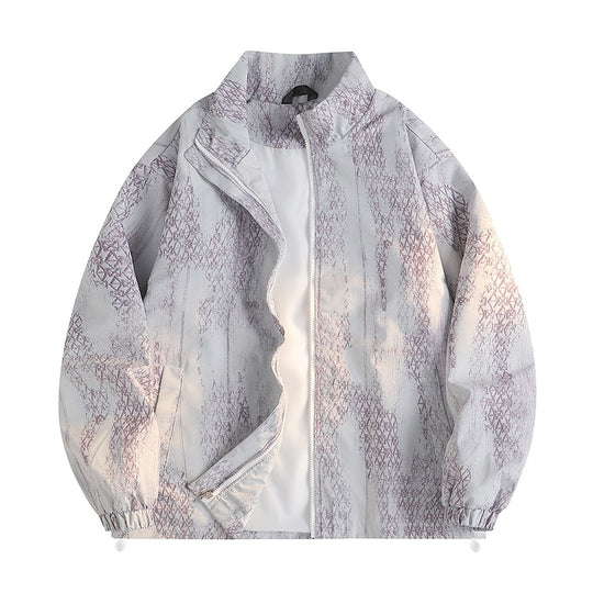 Damen Leichte Windjacke mit elastischen Bündchen von R&B