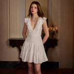 Damen Sommerkleid mit Rüschendetails R&B