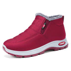 Damen isolierte Winterstiefel mit rutschfester Sohle und weichem Innenfutter R&B