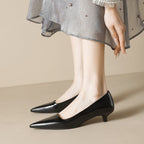 Damen spitze Absatzschuhe