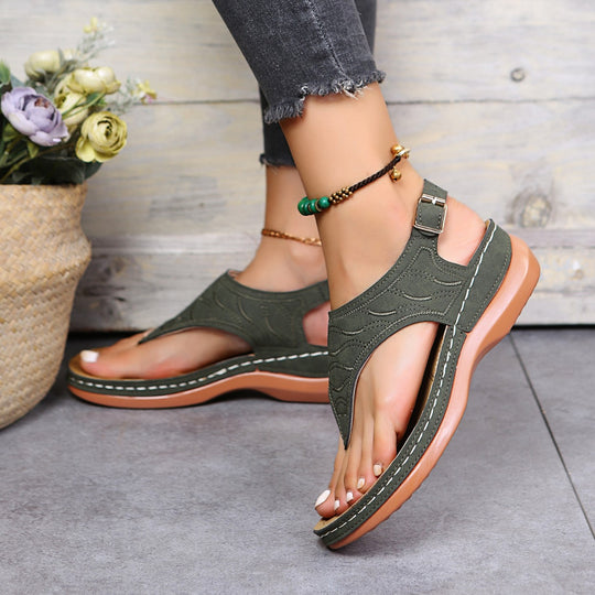 Damen Casual Zehentrenner R&B