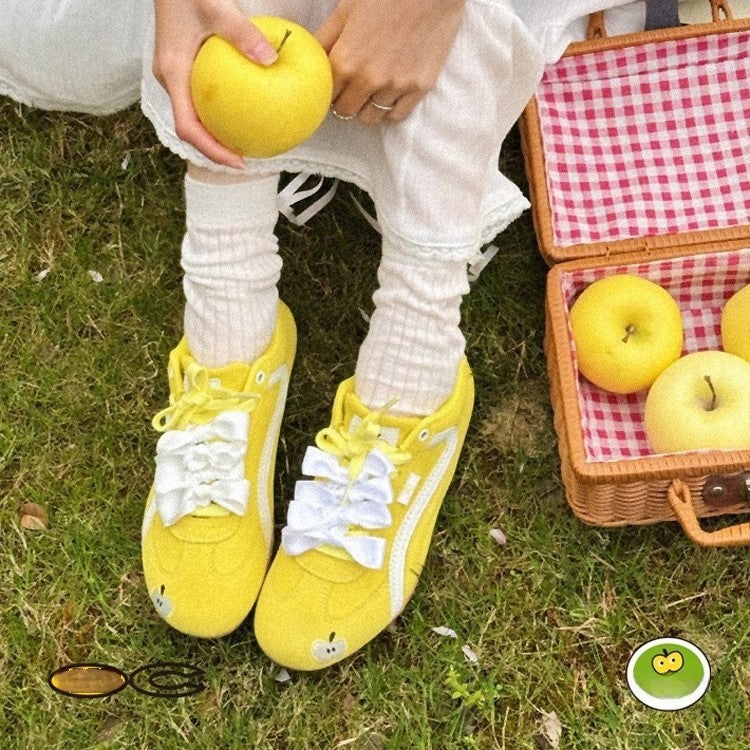 Damen Sneakers mit verspieltem Applikationsdesign und hochwertiger Verarbeitung R&B